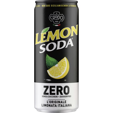 FONTI DI CRODO Lemonsoda Zero 0,33 Liter