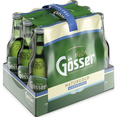 Gösser Naturgold alkoholfrei Tray 12x 0,33 Liter