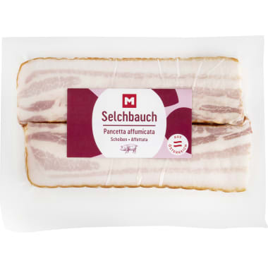 M Schweinebauchstreifen geselcht