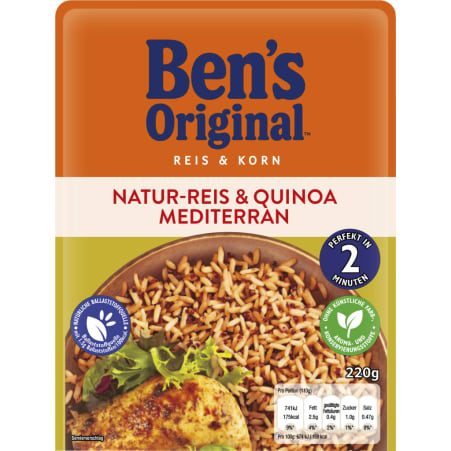 BEN'S ORIGINAL Express Natur Reis und Quinoa 2 Minuten 220 gr