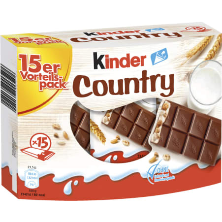 Ferrero  Kinder Country 15er-Packung