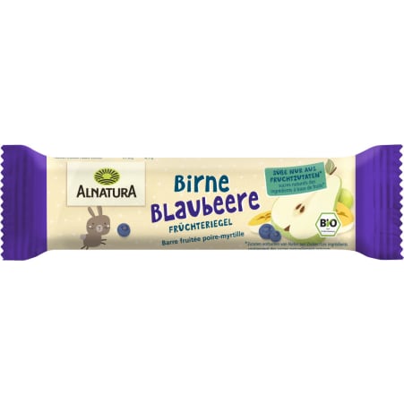 Alnatura Bio Früchteriegel Birne-Blaubeere 12. Monat