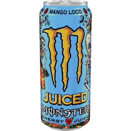 Monster Energy Drink Mango Loco 0,5 Liter Dose