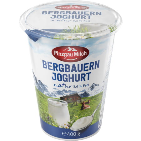 Pinzgau Milch Joghurt Natur 1% 400 gr