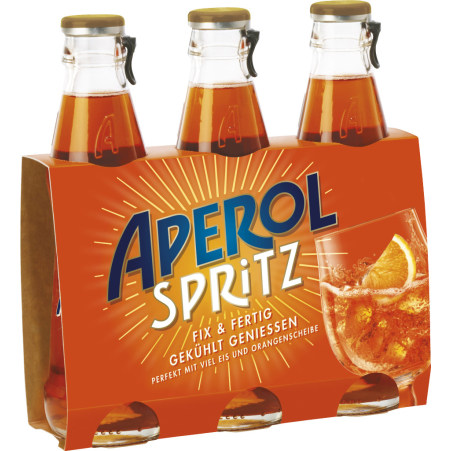 Aperol Spritz 9% Tray 3x 0,175 Liter online kaufen | MPREIS Onlineshop