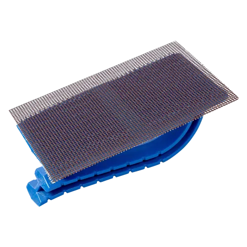 Blue Plastic Grill Screen and Pad Holders