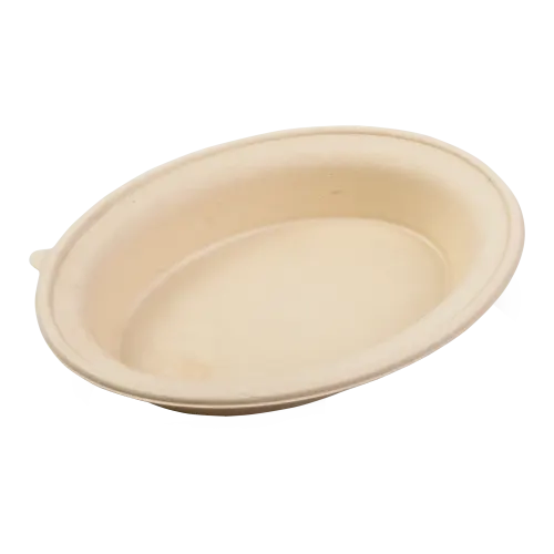 32 oz. Oval Molded Fiber Bowls