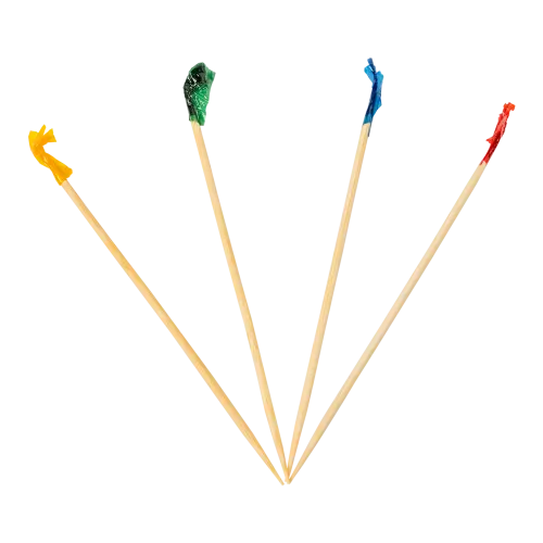 4" Bamboo Frill Picks