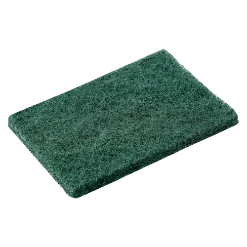 6" x 3.50" x 0.50" Green Medium Duty Scouring Pad