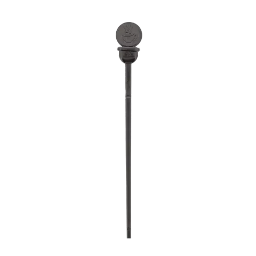 7.5" Black Polystyrene Stir Stix Plug
