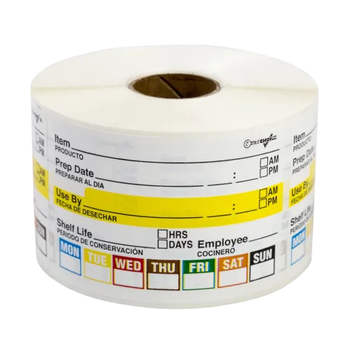 2" x 3" Paper Food Rotation Labels