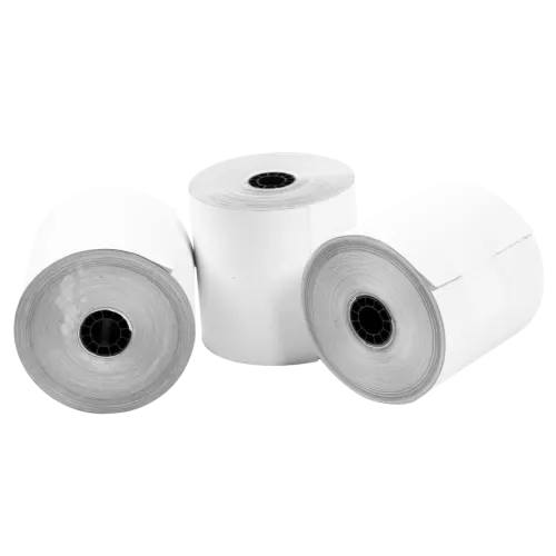 3" x 65' White Carbonless Register Rolls