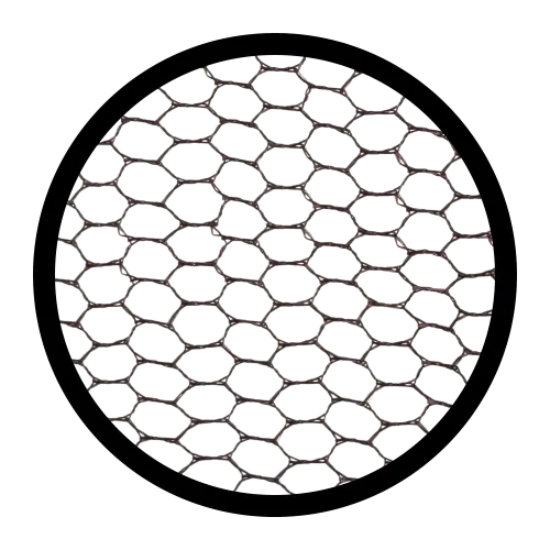21" Brown Honeycomb Hairnets