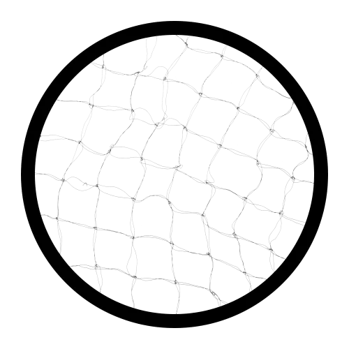 24" Black Lightweight Hairnets