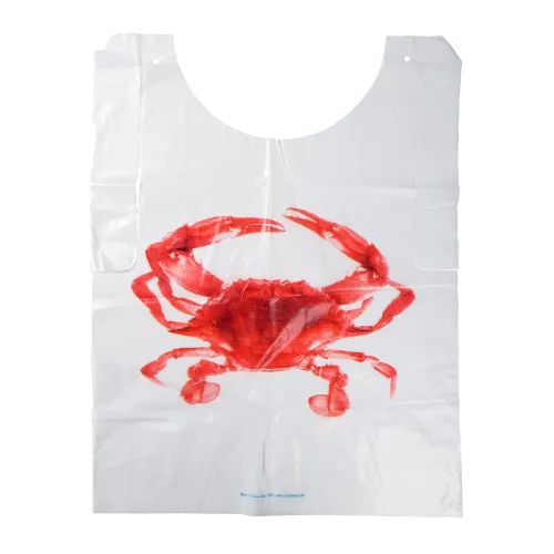 Adult Plastic Crab Bibs