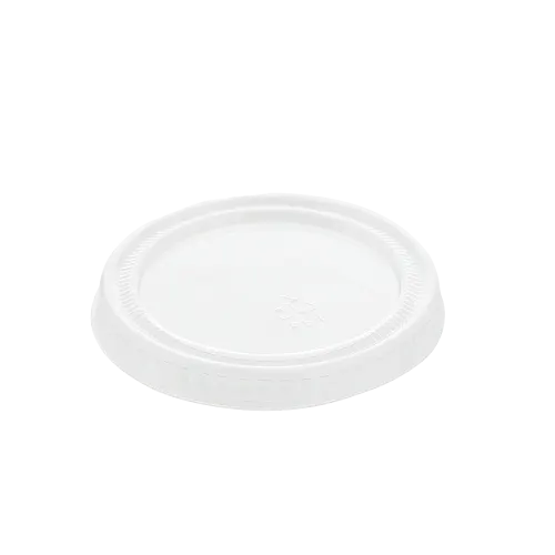 1.5 oz., 2 oz., 2.5 oz. Clear PET Portion Cup Lids