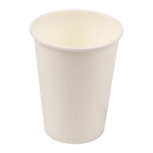 12 oz. White Poly Coated Paper Cold Cups