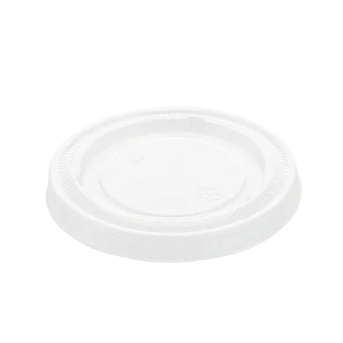 3.25 oz., 4 oz., 5.5 oz. Clear PET Portion Cup Lids