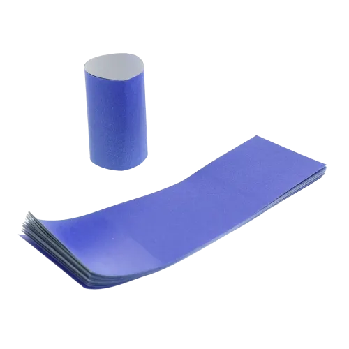 Blue Paper Napkin Bands