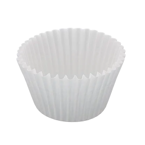 6" White Baking Cups