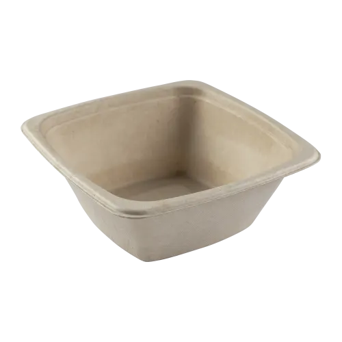 32 oz. Rectangular Molded Fiber Bowls
