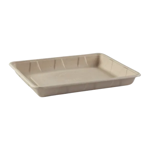 9.4" x 6.9" x 1.2" Molded Fiber Tray