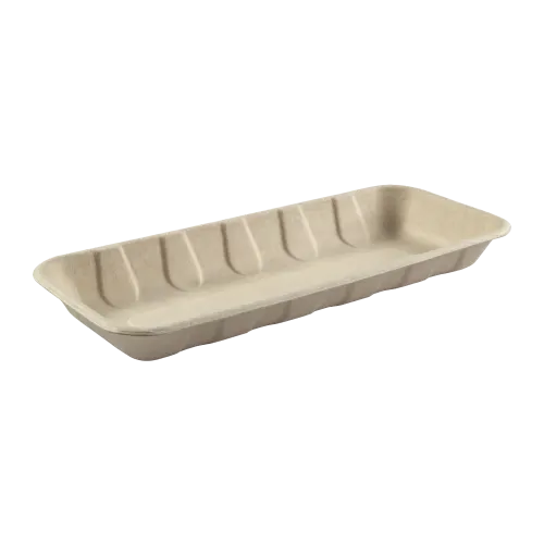 10.25" x 4.38" x 1" Molded Fiber Tray