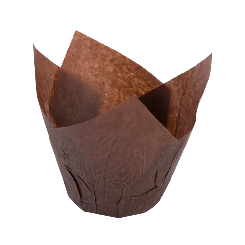 2 oz. Brown Tulip Baking Cups