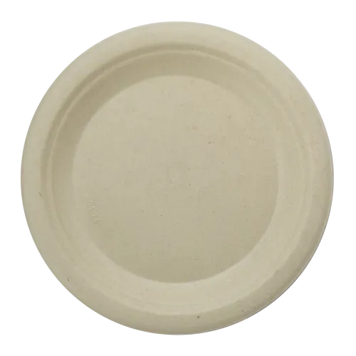 7" Round Molded Fiber Plate