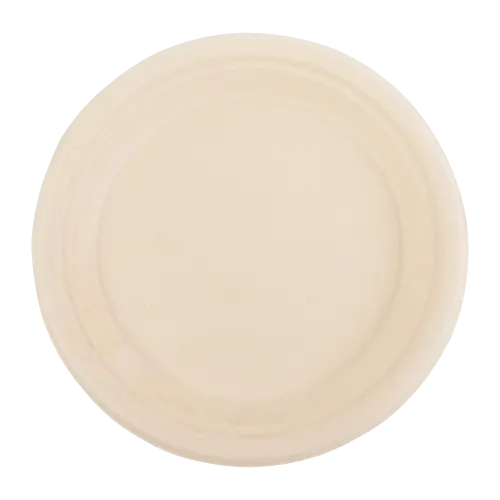 9" Round Molded Fiber Plate