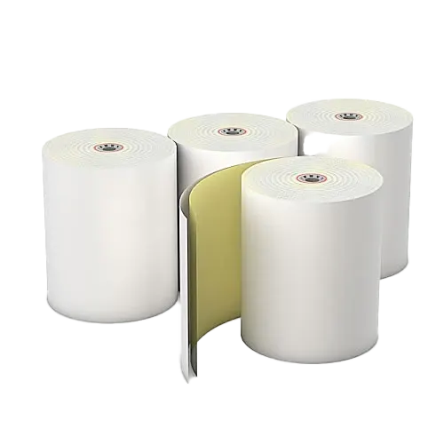 3" x 92' White Carbonless Register Rolls