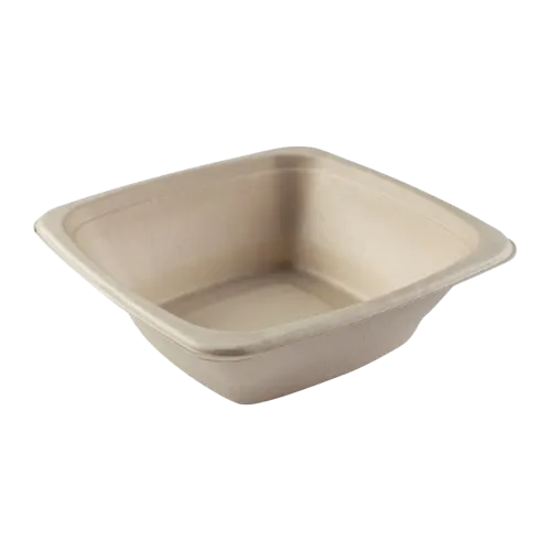 24 oz. Rectangular Molded Fiber Bowls