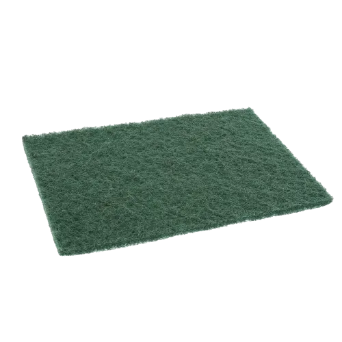 9" x 6" x 0.50" Green Medium-Duty Scouring Pads Bulk pack