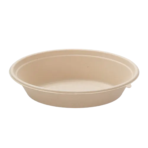 20 oz. Oval Molded Fiber Bowls