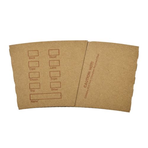 Kraft Paper Hot Cup Sleeve