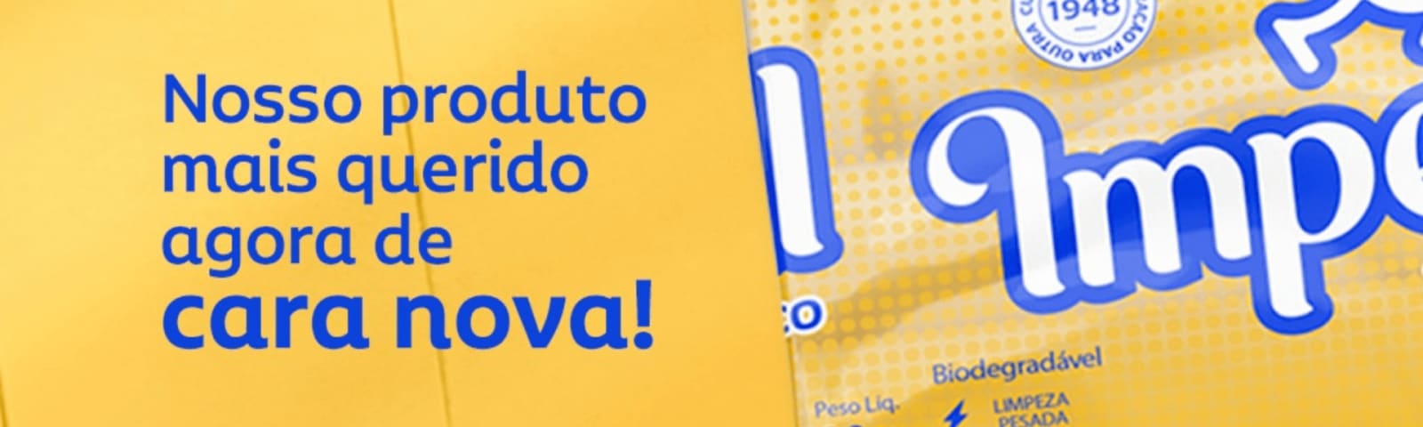 Imagem de destaque do post Sabão Clássico, usado pelas donas de casa há 60 anos