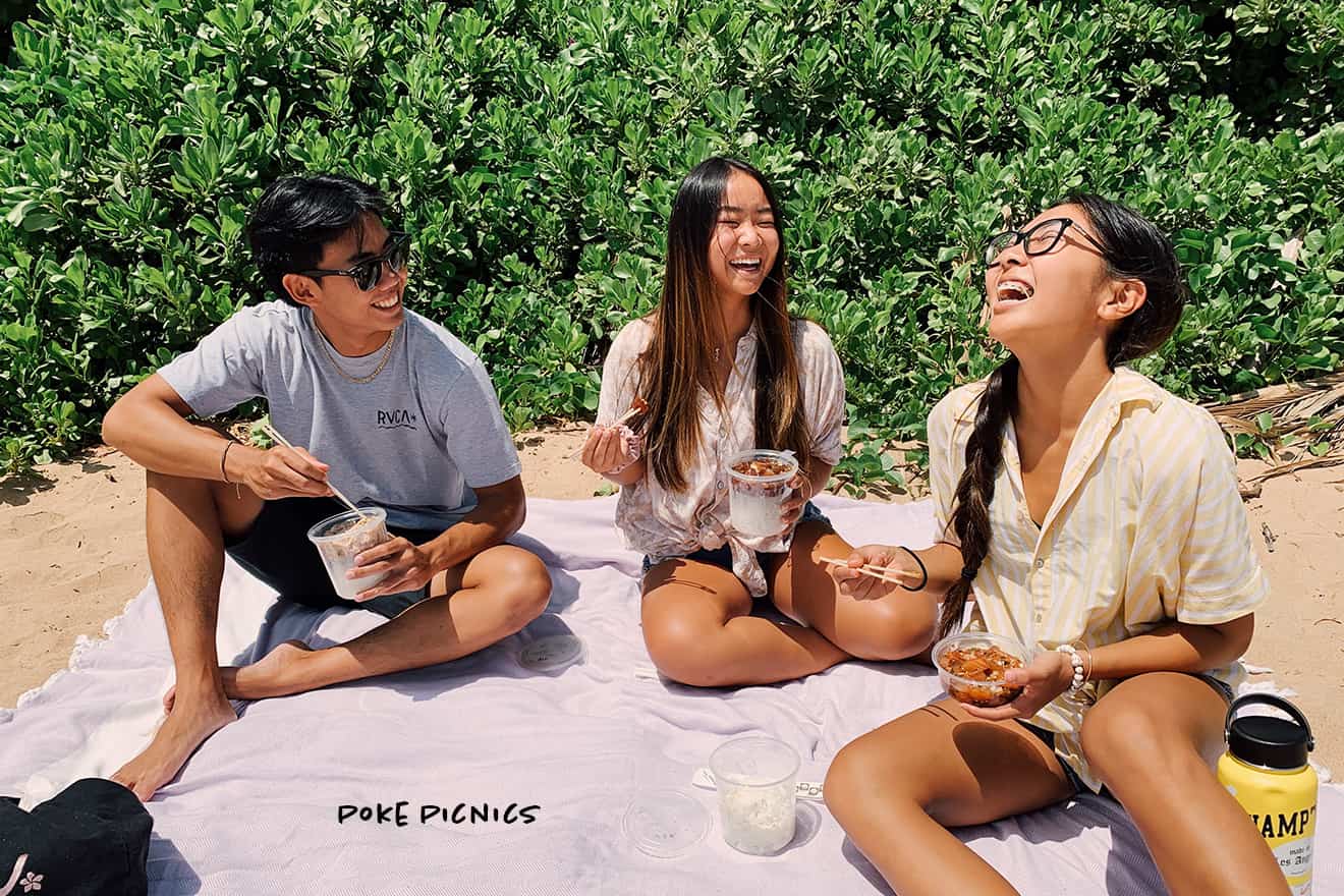 Picnic at the beach.