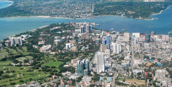 Hoofdstad en steden van Tanzania