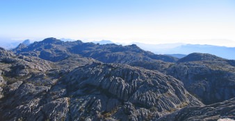 De bergen van het Andringitra National Park