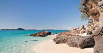 Het tropische privé eiland Tsarabanjina