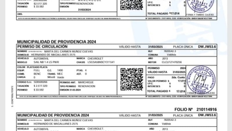 Guía Completa para Calcular el Permiso de Circulación 2025 en Chile
