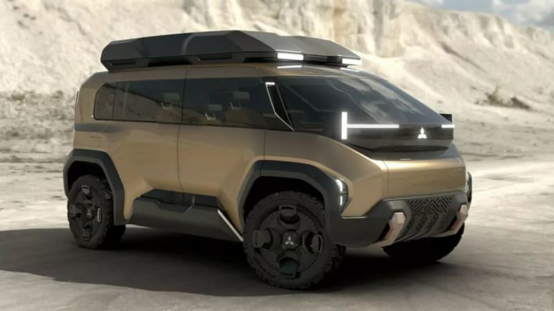 Mitsubishi presenta su nueva minivan para 2024: una aventurera espacial