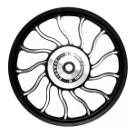 Buy ALLOY WHEEL SET FOR RE ELECTRA WAVEDESIGN IN BLACK SPOKES 13 SPOKES HARLEY TYPE KINGWAY on 0 % discount