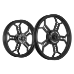 Buy ALLOY WHEEL SET FOR RE CLASSIC COPPER COMPLETE BLACK KINGWAY on 0 % discount