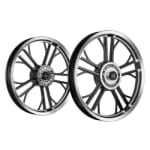Buy ALLOY WHEEL SET FOR RE STANDARD HARLEY YMODEL RIM BLACK SPOKES BLACK KINGWAY on 0 % discount