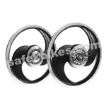 Buy ALLOY WHEEL SET FOR PASSION PRO BLACK 2SPOKES 3D KINGWAY on 0.00 % discount