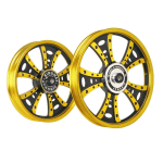Buy ALLOY WHEEL SET FOR RE CLASSIC GOLDEN FATBOY HARLEY KINGWAY on 0 % discount