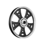 Buy ALLOY WHEEL (REAR) FOR RE CLASSIC FATBOY HARLEY CNC RIM BLACK SPOKES KINGWAY on 0 % discount