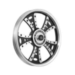 Buy ALLOY WHEEL (REAR) FOR RE CLASSIC FATBOY HARLEY GREY CNC KINGWAY on 0 % discount