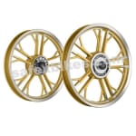 Buy ALLOY WHEEL SET FOR RE ELECTRA GOLD YMODEL HARLEY KINGWAY on 0 % discount